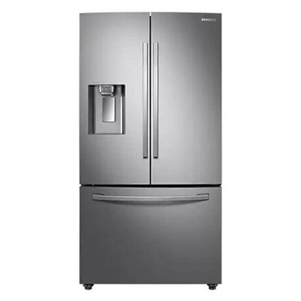 Samsung 3 Door Stainless Steel Plumbed Water & Ice American Fridge