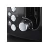Russell Hobbs Textures Plus Black 2 Slice Toaster