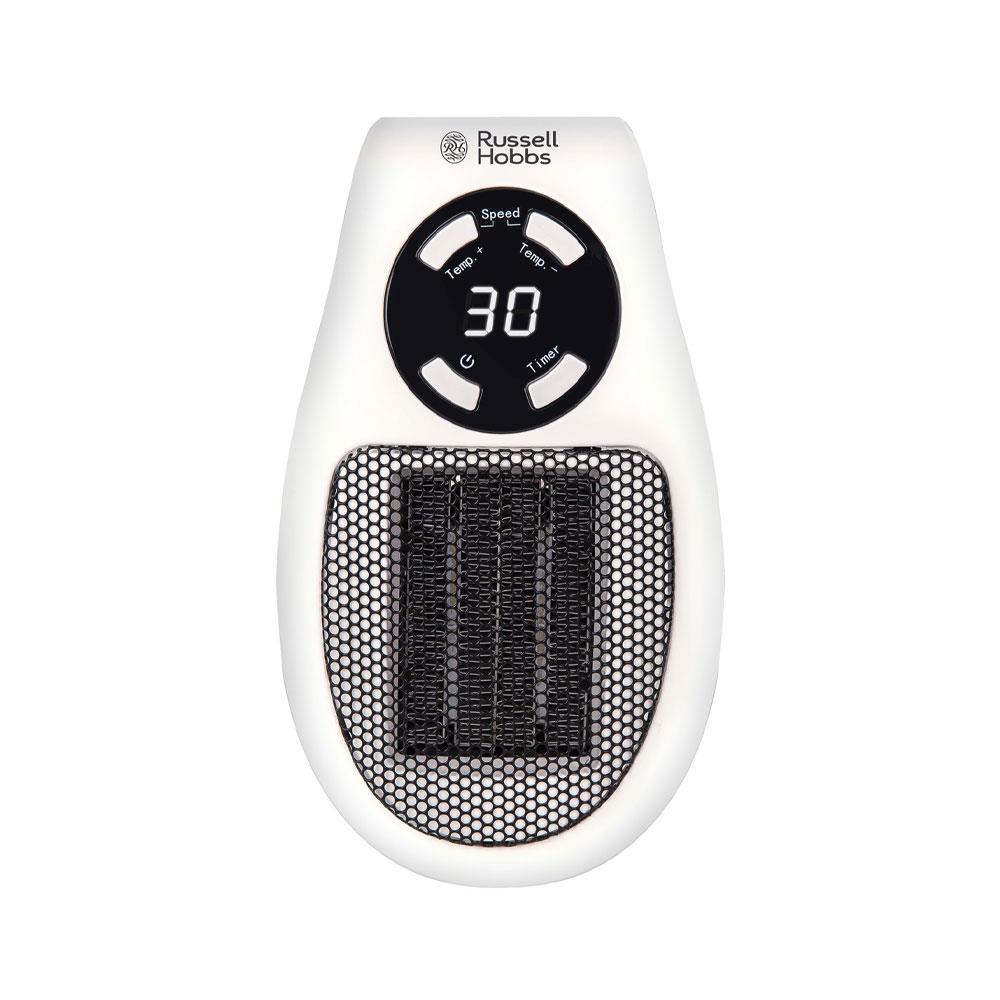 Russell Hobbs 500w Ceramic Plug Heater Stakelums Home & Hardware