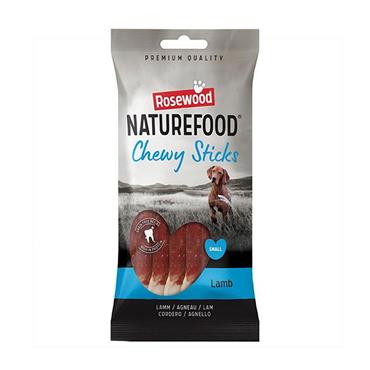 Naturefood Lamb Chewy Sticks Small 72G