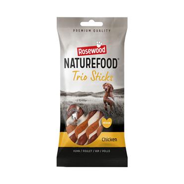Naturefood Chicken Trio Stick Medium 90G