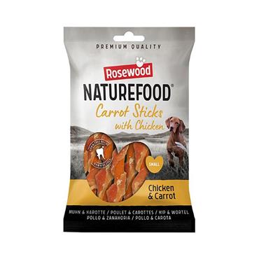 Naturefood Chicken Wrap Carrot Stick 80G