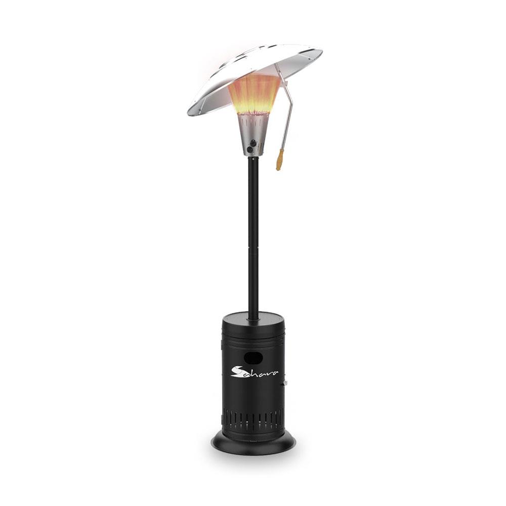 Sahara 13kw Heat Focus Gas Patio Heater Charcoal Stakelums Home