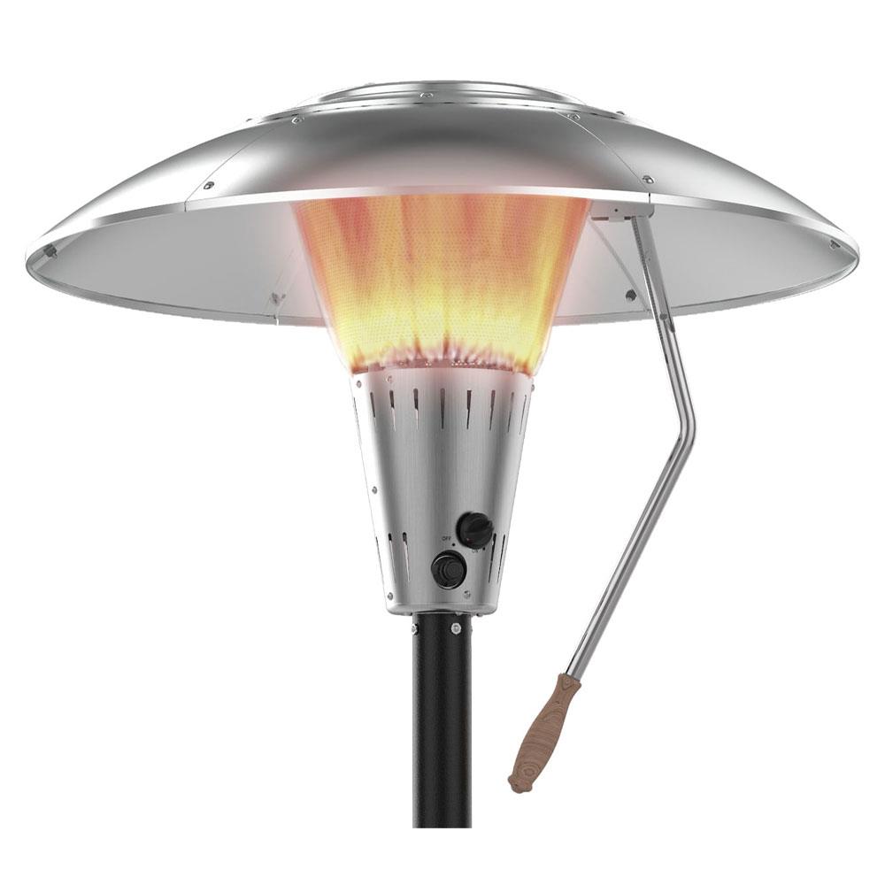 Sahara 13kw Heat Focus Gas Patio Heater Charcoal Stakelums Home