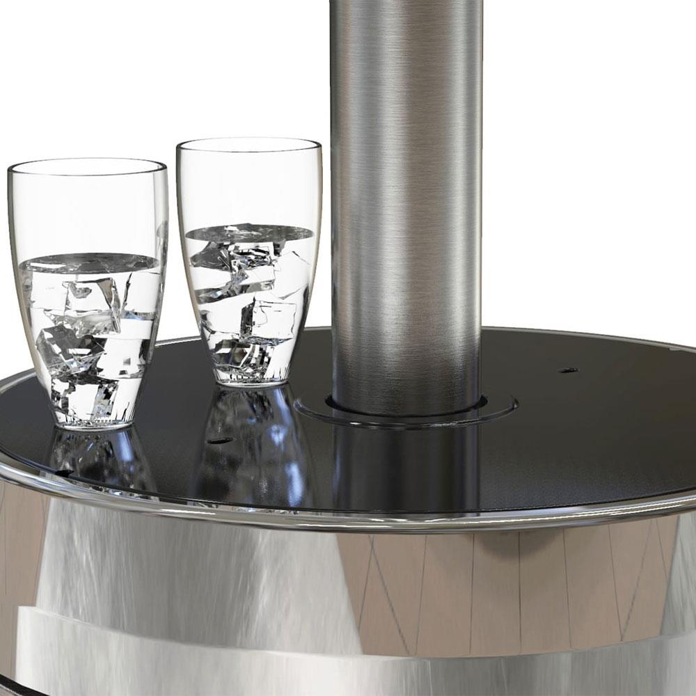 Sahara 13kw Heat Focus Gas Patio Heater Stainless Steel Stakelums