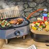 Sahara Portable Gas Mini Bbq Red