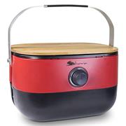 Sahara Portable Gas Mini Bbq Red