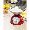 Steelex Metal Kitchen Scales Red