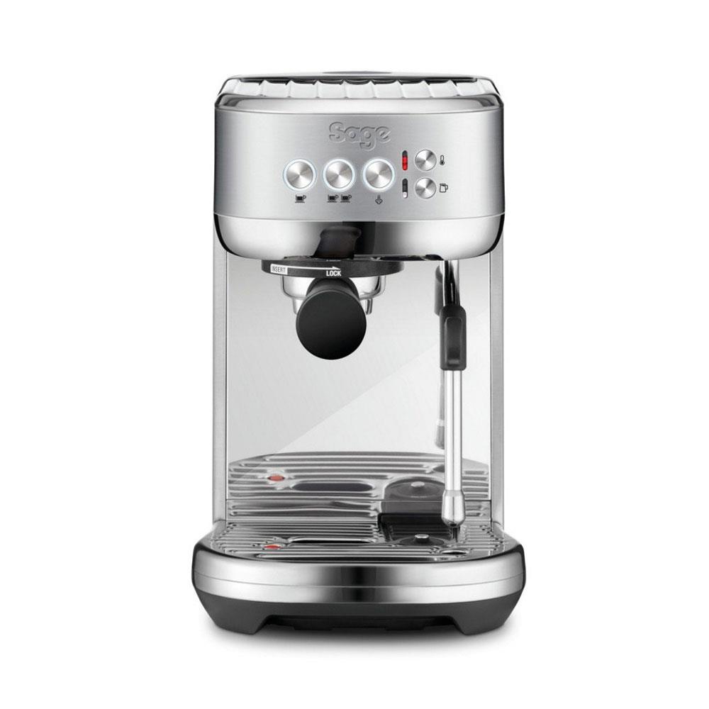 Sage Bambino Plus Brushed Stainless Steel Coffee Machine Stakelums