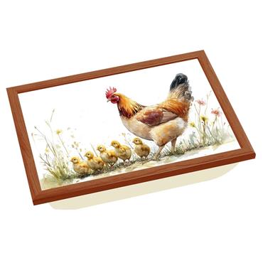 Eddington Hen & Chicks Lap Tray