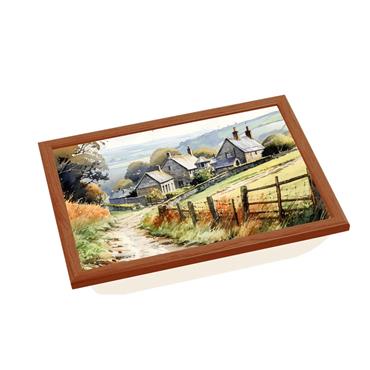 Eddington Villlage Scene Lap Tray