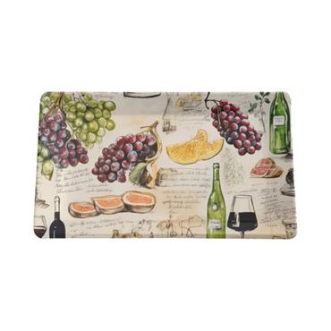 Wine & Grapes Scatter Tray 22 X 16cm