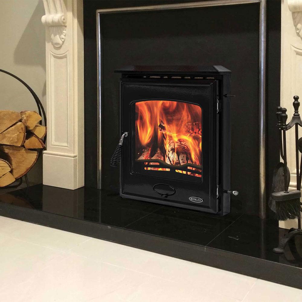 Henley Stoves Arklow 7kW Multi Fuel Insert Stove Black Stakelums Home