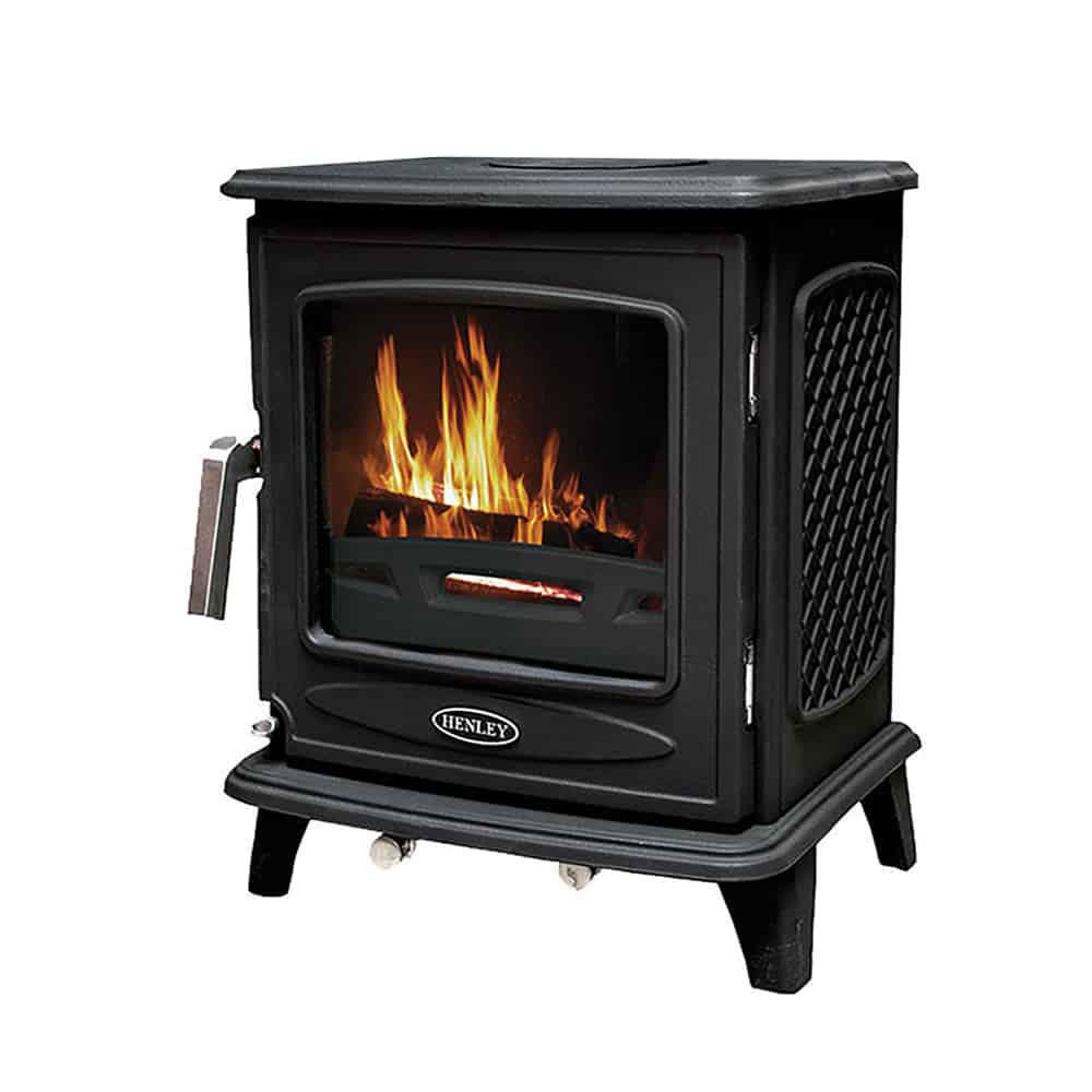 Henley Stoves Ascot 5kW Multi Fuel Stove Matt Black Stakelums Home