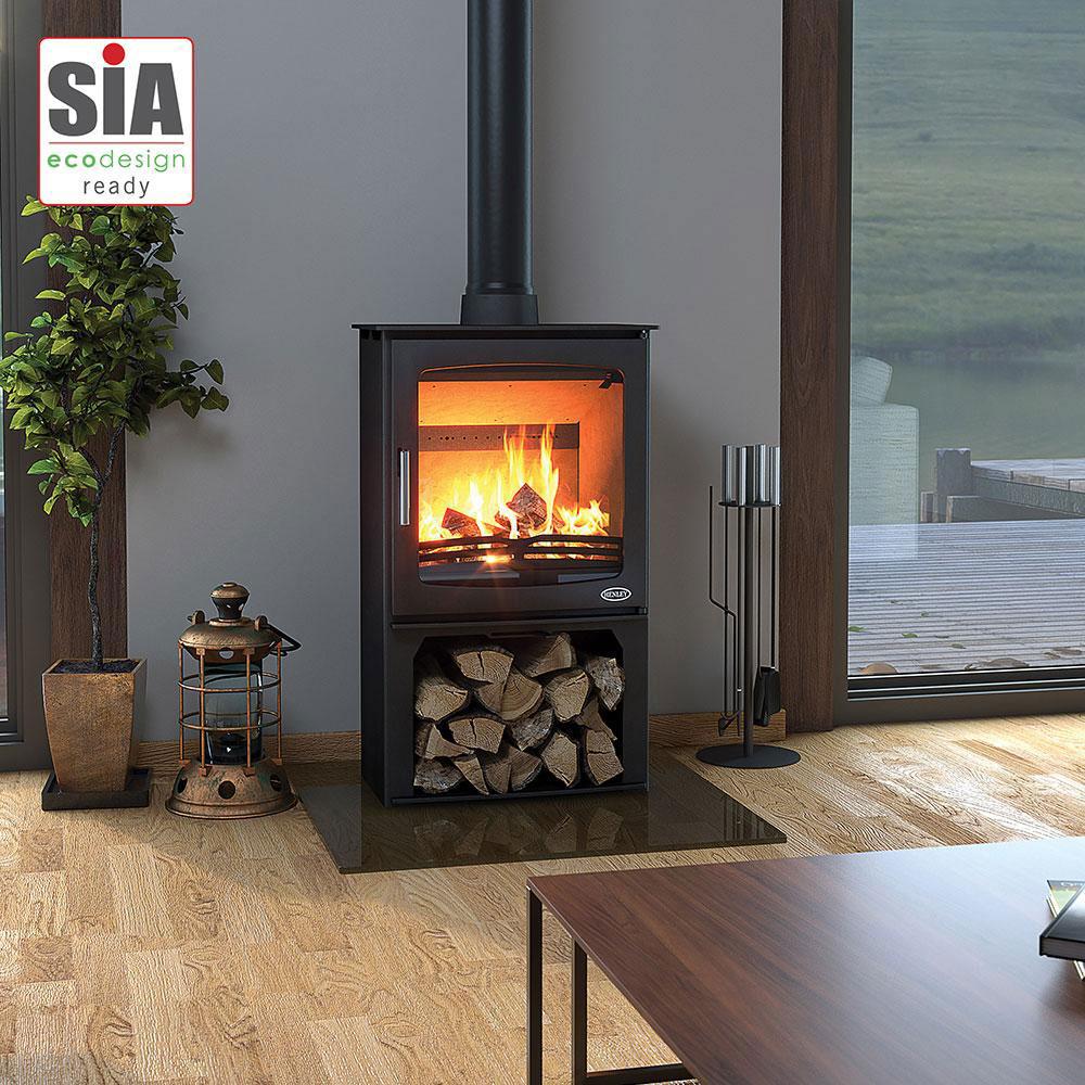 Henley Stoves Hazelwood Landscape 5Kw Woodburning Stove Stakelums