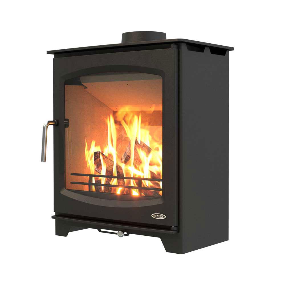 Henley Stoves Avon Woodburning Stove Matt Black Stakelums Home