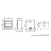 Henley Stoves Willow Eco 6.7kw Multifuel Stove Matt Black