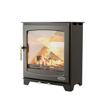 Henley Stoves Willow Eco 6.7kw Multifuel Stove Matt Black