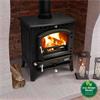 Henley Stoves Bracken Eco 7.9kw Multi Fuel Stove Matt Black