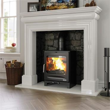 Sherwood Eco Multifuel Stove Matt Black 8.2Kw