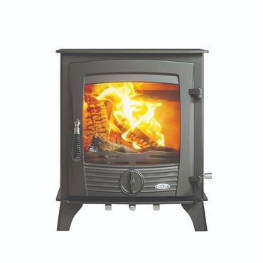 Henley Stoves Druid Eco Multifuel Non Boiler Matt Black 12kw
