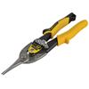 Stanley Yellow Aviation Snips & Holster Straight Cut 250mm