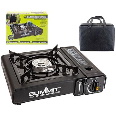 Summit Portable Camping Gas Stove Single Ring