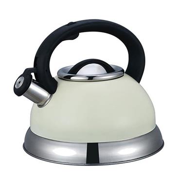 Steelex Cream Whistling Kettle 2.7L