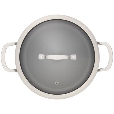Stellar Zero 24cm Casserole With Lid 4.2l