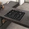 Neff 60cm Gas Hob 4 Ring Black Enamel