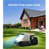 Eufy Robot Lawn Mower Gps & Ai Camera Grey & Black