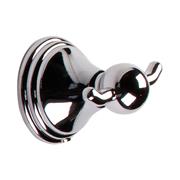 Tema Arno Double Robe Hook Chrome