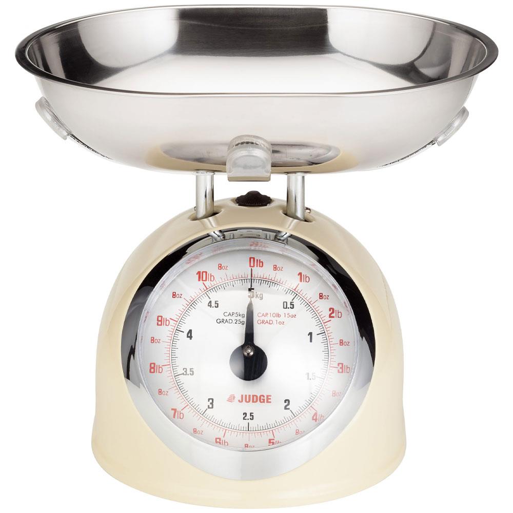 Judge Kitchen 5kg Traditional Scale Cream Stakelums Home & Hardware