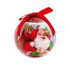 Premier Santa Decoupage Baubles Assorted