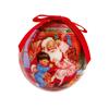 Premier Santa Decoupage Baubles Assorted