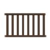 Teranna Composite Rail Kit Dark Brown 1600Mm