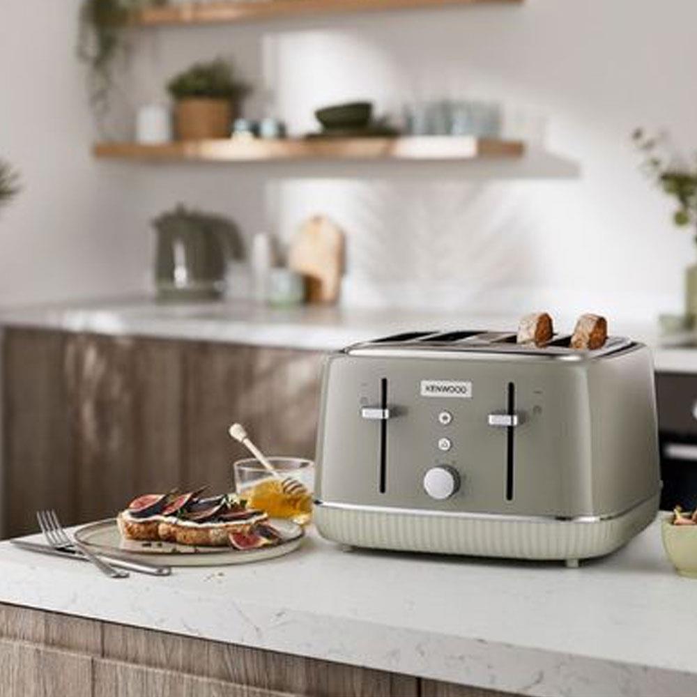 Kenwood Elegancy Sage Green 4 Slice Toaster Stakelums Home & Hardware