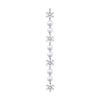 Premier Clear Bead And Snowflake Garland  1.8m
