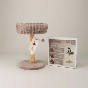 Scruffs Appalachians Cat Scratching Tree Taupe