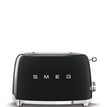 Smeg 2 Slice Toaster Black