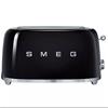 SMEG 4 Slice Toaster Black