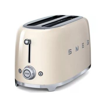 SMEG 4 Slice Toaster Cream