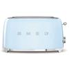 Smeg 4 Slice Toaster Pastel Blue