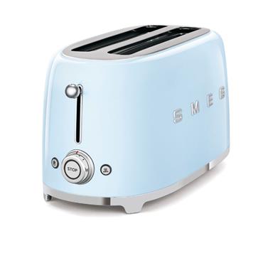 Smeg 4 Slice Toaster Pastel Blue