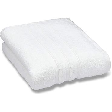 Zero Twist White Bath Towel