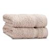 Zero Twist Natural Face Cloth Pair