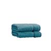 Zero Twist Teal Face Cloth Pair