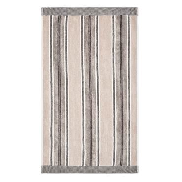 Bedeck Of Belfast Florence Bath Towel Charcoal & Linen