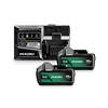 Hikoki Battery Starter Kit 2 X 5ah Batteries & Charger 18v