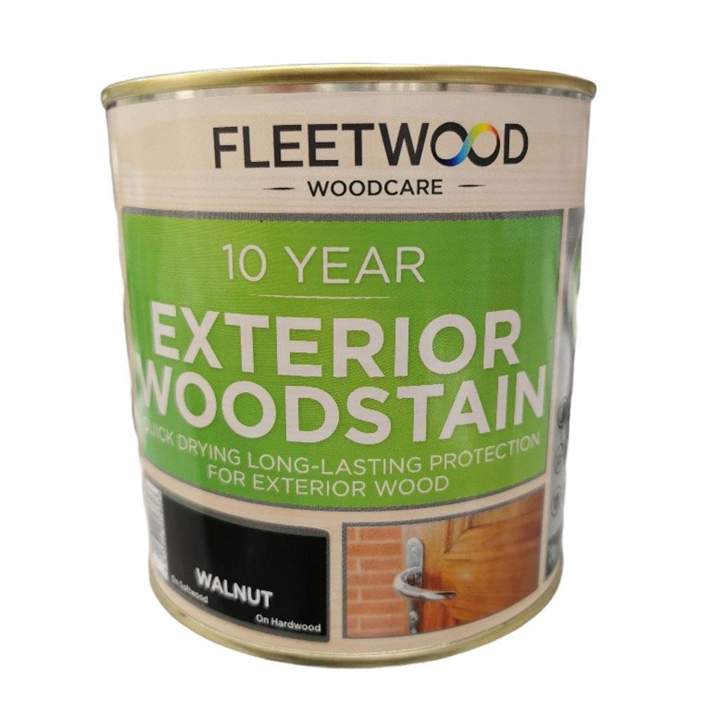 Fleetwood Quick Dry Satin Varnish Walnut 1L Stakelums Home & Hardware